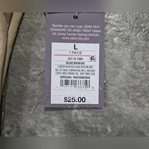 Auden Luxe Stretch Fully Lined Bodysuit -Short Sleeves- Size Large NWT - Picture 6 of 8